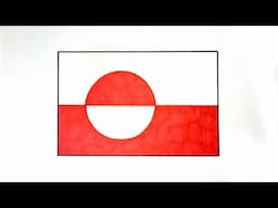 How to Draw The Flag of Greenland