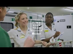 Find Your Team: Midwifery and Nursing | University of Surrey