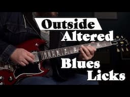 Learn Three 'Outside' Blues Fusion Licks!