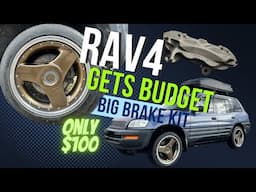 Toyota Rav4 Gets $100 Junkyard Big Brake Upgrade 3sgte Swapped 1994-2000