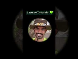 3 Years of Green Vish ❤️💚 #music #love #song #tamil