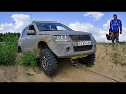 SUZUKI Grand Vitara vs JEEP Wrangler Rubicon vs TOYOTA Prado [Offroad]