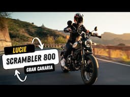 Riding the Ducati Scrambler 800 in Gran Canaria: Lucie's First-Time Experience