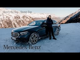 E-Class All Terrain and new CLA Class prototype – Test drive in a giant winter playground