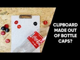 Tutorial: clipboard A4 from plastic waste