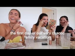 first day of a very chaotic family vacation | vlogmas day 22