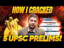 🔥 I Cracked 5 UPSC Prelims with THESE 3 Powerful Changing Techniques!