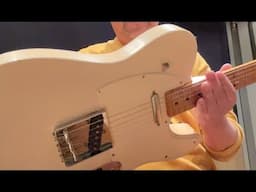 【生徒さんのギター】Fender Mex Squier【オフ・ホワイト】