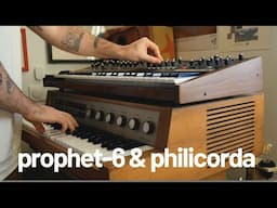 philicorda & prophet-6 / ambient improvisation