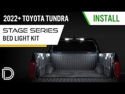 Brighten Up Your Bed: 2022+ Toyota Tundra Stage Series Bed Light Kit Install | Diode Dynamics