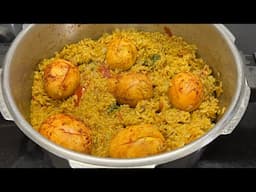 முட்டை பிரியாணி இப்படி மணக்க மணக்க செஞ்சு அசத்ங்க/Egg Biriyani in cooker/Eggbiriyani recipe in Tamil