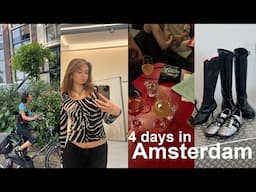 Amsterdam for 4 days (a summer weekend visiting friends)