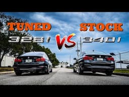 Can A Modified & Tuned F30 328i Keep Up With My Stock F30 340i?