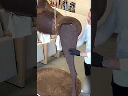 This Art With Chocolate Went Viral on the Internet #shorts #trending #viralvideos