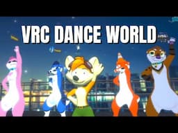 VR Chat Dance World - Dancing to Shooting Star with Friends