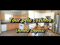 TOUR PELA COZINHA! (Antes e Depois)