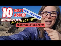 10 Most POPULAR RV Life, Scary Things and Personal Questions of 2024 #RVLife #SoloRVLife