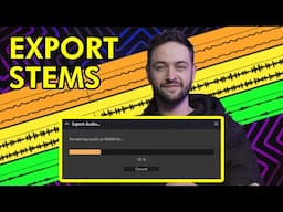 How to Export Stems from Ableton Live 12