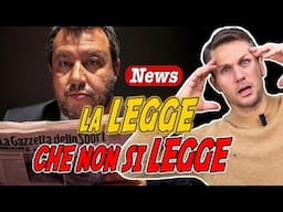 Matteo SALVINI e la LEGGE che non si legge | Avv. Angelo Greco