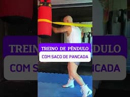 Treinando pêndulo com Saco de Pancadas! #boxe