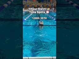 What It Took To Swim 5,770 Yards in 1 Hour