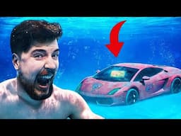 I Found THIS inside MrBeast's Sunken Car