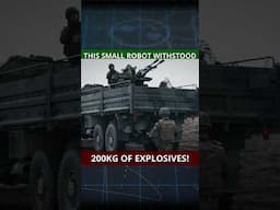 When A Small UGV Withstood 200KG Of Explosives