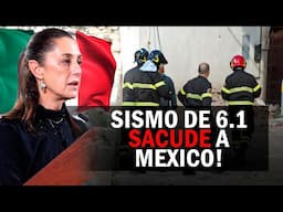 MEXICO CON MIEDO EN EL CUERPO! SUFRE SISMO DE 6.1 EN EL SUR DEL PAIS! 🇲🇽🥺