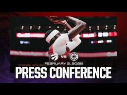 Toronto Raptors Media Availability | Postgame vs. Los Angeles Clippers | February 2, 2025