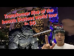 Transformer: Rise of the Beasts Statues World Tour in SG