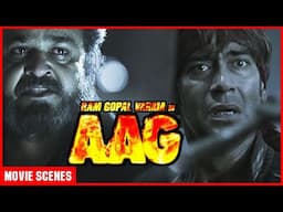 अमिताभ ने प्रशांत का खून कर दिया | Ram Gopal Varma Ki Aag | Amitabh Bachchan | Ajay Devgn | Prashant