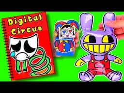 Making a The Amazing Digital Circus game book 🔴🔵 (+ Squishy surgery)