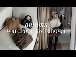 AUTUMN/WINTER WARDROBE SWITCHOVER & SHOPPING IN LONDON