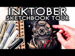 INKTOBER SKETCHBOOK TOUR 2021