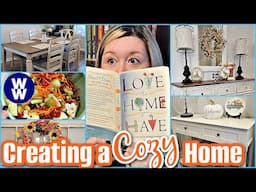 CREATING A COZY HOME, WEIGHT WATCHERS RECIPES, NEW FURNITURE & CLOSET