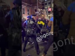 Eagles Fans Clash With Philadelphia Police After Super Bowl Win