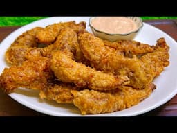 Crispy Chicken Tempura Recipe | Japanese Chicken Starter Chicken Tempura 🍤 with easy Dip