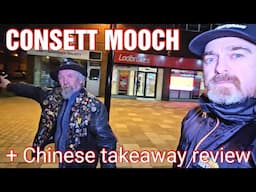 Mooching around Consett talking to legends + Chinese takeaway review