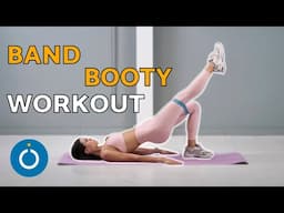 Elastic Band Booty Routine on the Floor ⭕ Tone Your Glutes