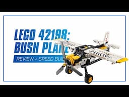 LEGO 42198 Bush Plane - IN-DEPTH REVIEW