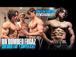 BOMBEANDO LOS MUSCULOS CON DAVID LAID Y SAWYER KLATT / ¿COMO ES UNA SESIÓN DE FOTOS CON GYMSHARK?