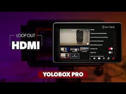 HDMI Loop Out with the YoloBox Pro and Atomos Ninja V