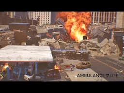 Dealing with Highway Collapse Catastrophe ~ Ambulance Life A Paramedic Simulator