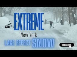 New York Extreme Lake Effect Snow, November 2024 in Dunkirk