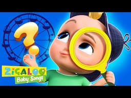 🔎 I Spy - Fun & Interactive Nursery Rhymes with Johny & Friends | Zigaloo Baby Songs for Kids! 🎶✨👶