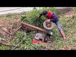 💡 Genius Boy Restore BRINGS DEAD Diesel Engine Submerged in water for many years help farmers