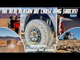 THE REAL REASON WE CHOSE KING SHOCKS! ULTIMATE SUSPENSION UPGRADE WINNEBAGO EKKO SPRINTER 23B