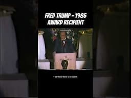 Donald Trumps father, Fred C. Trump, received the Horatio Alger award.