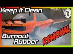 How to Remove Burnout Rubber from Your Car – Quick & Easy DIY Hack!