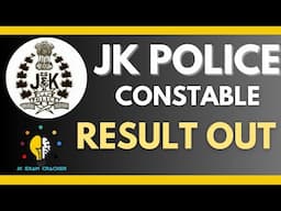 JKP CONSTABLE RESULT OUT II CONGRATULATIONS TO SELECTED CANDIDATES II COMMENT YOUR SCORE BELOW 🎉 🎉